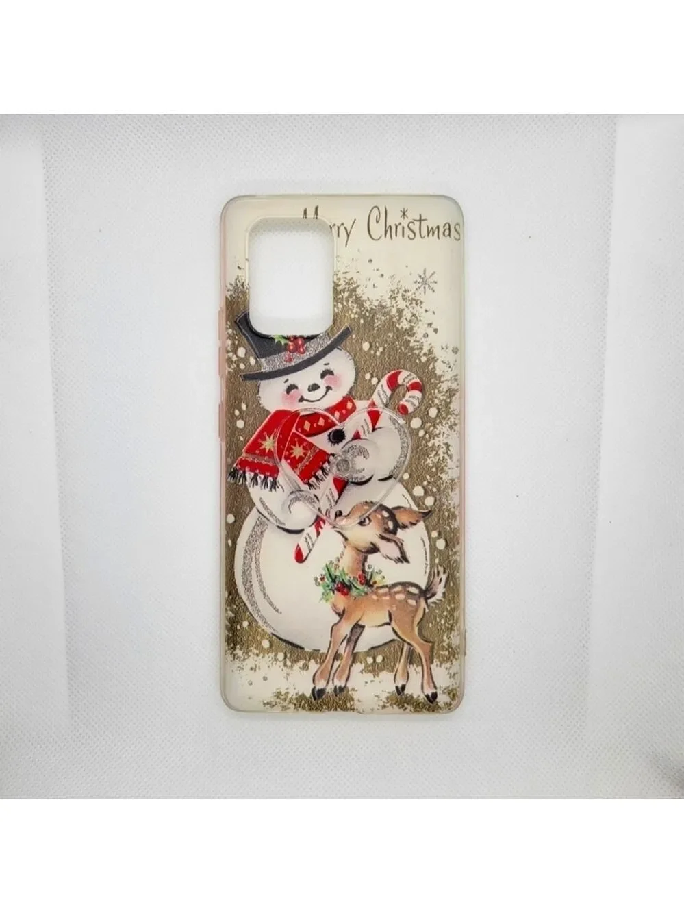 Samsung Galaxy S10 Lite Snowman Reindeer Phone Case